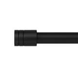 NIKI CAINS CURTAIN ROD 233738 WIND 70-125CM BLACK