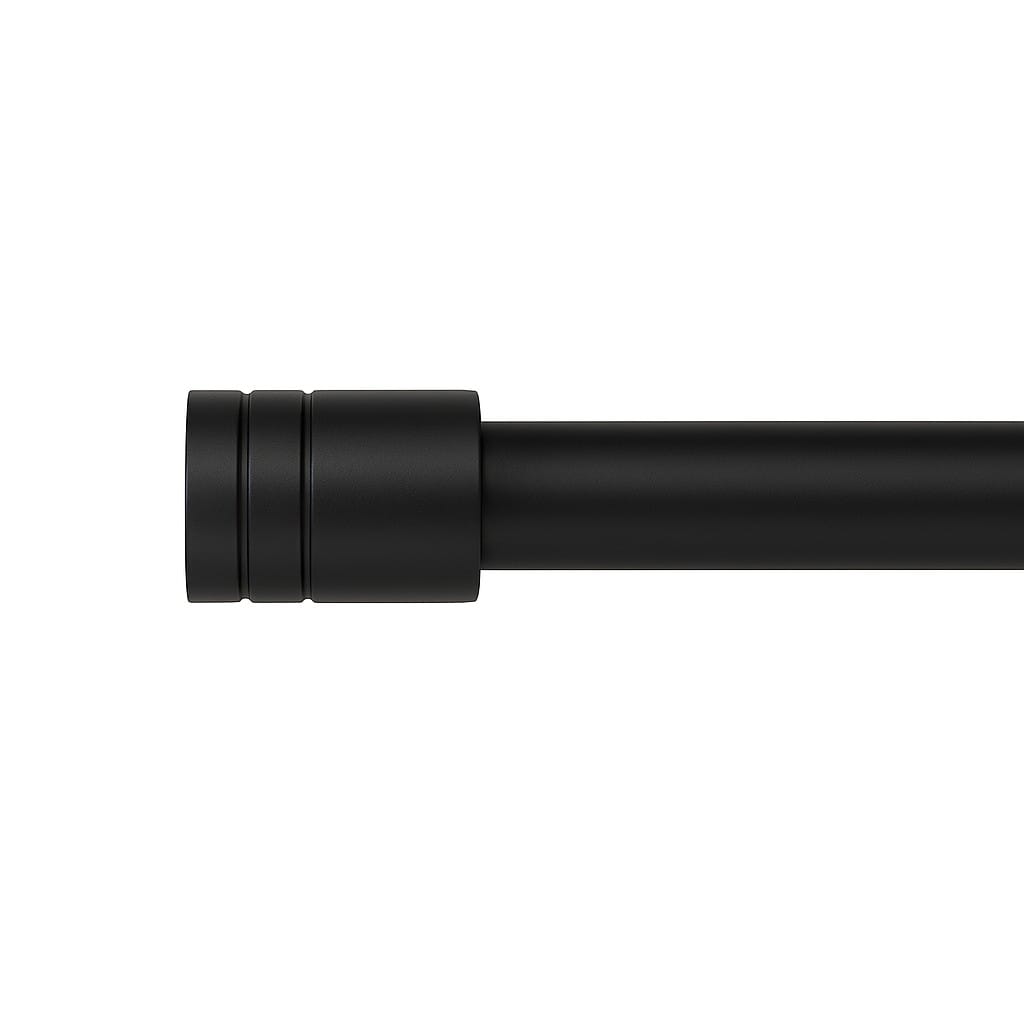 NIKI CAINS CURTAIN ROD 233738 WIND 70-125CM BLACK