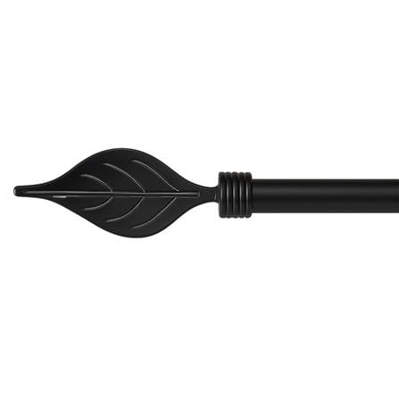 NIKI CAINS CURTAIN RODS 233735 ELY 70-125CM BLACK