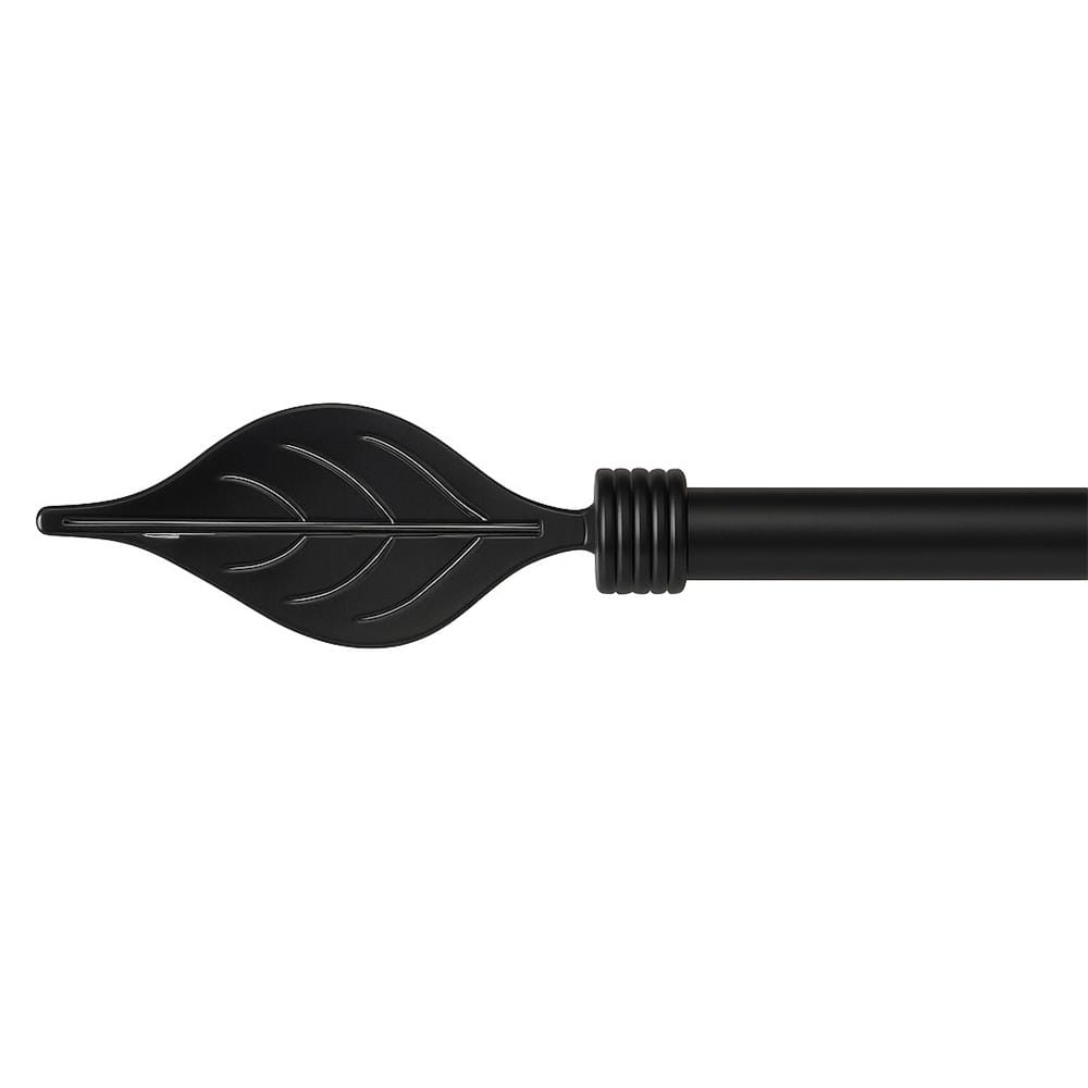 NIKI CAINS CURTAIN ROD 233736 ELY 125-215CM BLACK