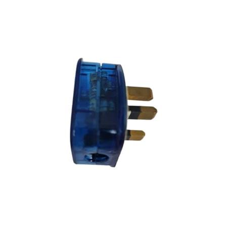 ZEATAR 13A PLUG TOP WITH NEON Z145N-BL BLUE