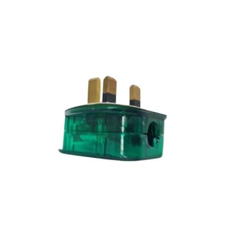 ZEATAR 13A PLUG TOP WITH NEON Z145N-GN GREEN