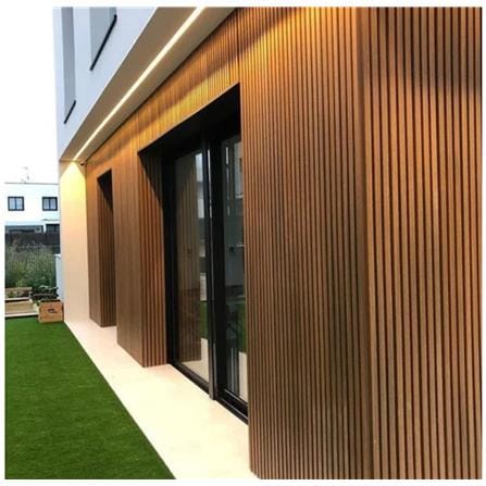 ECOCLASS OUTDOOR FLUTED PANEL JE21-CR 300X18X2.5CM 0.54M2