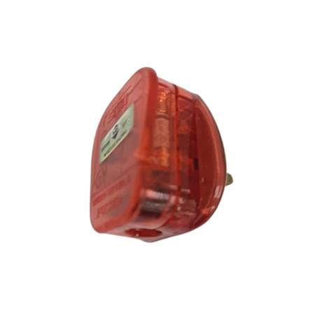 ZEATAR 13A PLUG TOP WITH NEON Z145N-RD RED