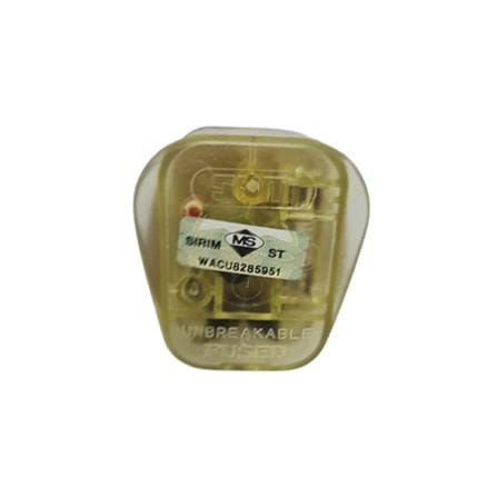 ZEATAR 13A PLUG TOP WITH NEON Z145N-YW YELLOW