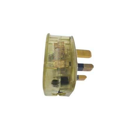 ZEATAR 13A PLUG TOP WITH NEON Z145N-YW YELLOW