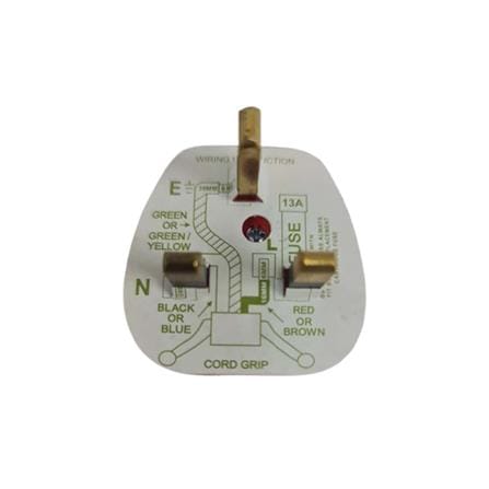ZEATAR 13A PLUG TOP WITH NEON Z145N-YW YELLOW