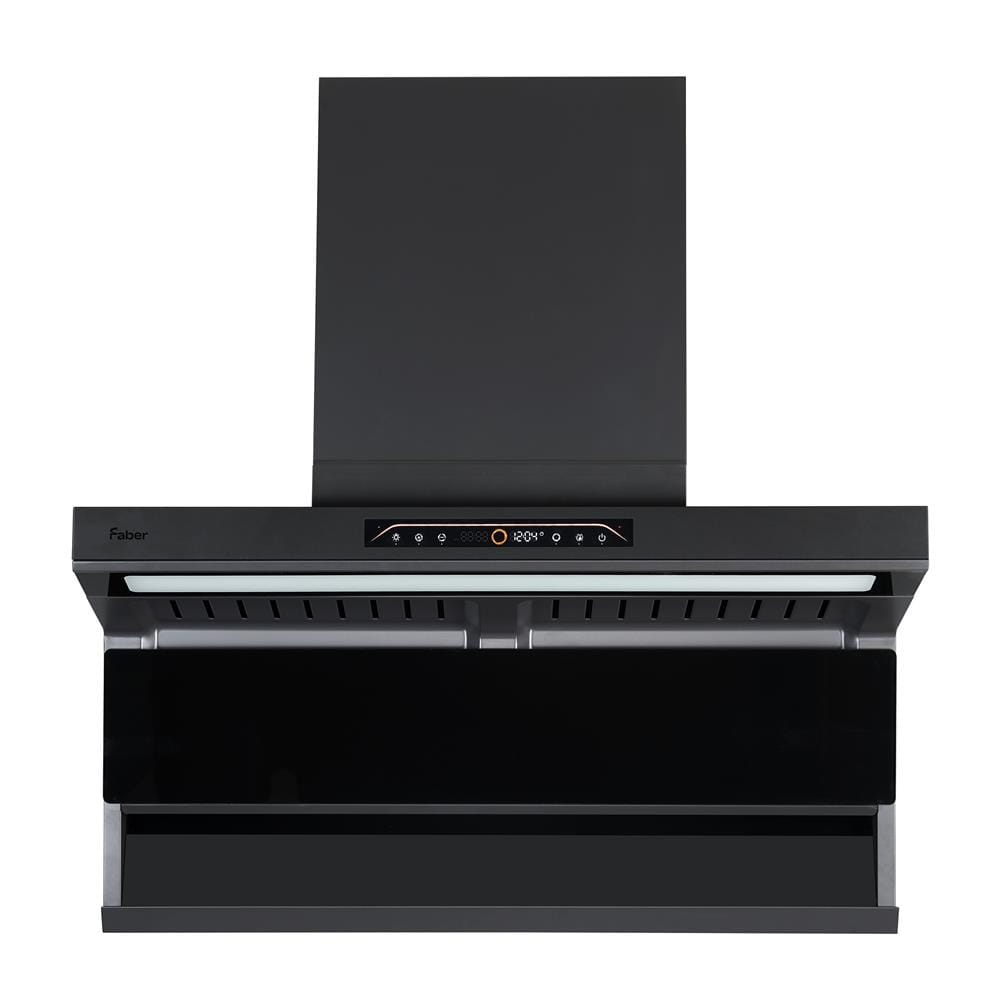 FABER DESIGNER HOOD MEGAFLEX ELITE FCH-LMD90S300BKMG 90CM BLACK 3000M3/H
