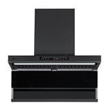FABER DESIGNER HOOD MEGAFLEX ELITE FCH-LMD90S300BKMG 90CM BLACK 3000M3/H