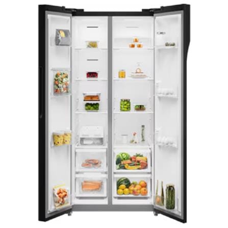 ELECTROLUX SIDE BY SIDE REFRIGERATOR ESE5100B-B 545L MATTE BLACK