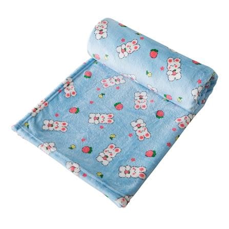 HLS FLEECE BLANKET 50X60 CSLW11 BEAR BLUE