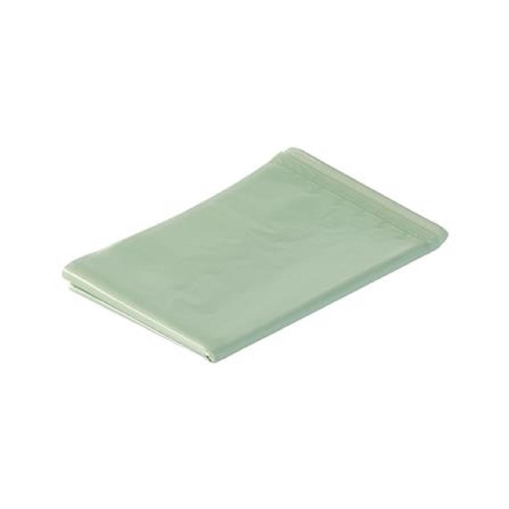 GARBAGE BAG WITH HANDLE TIE CIRCULAR LIGHT GREEN 18X20" 56PCS
