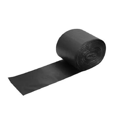 GARBAGE ROLL RECYCLE ACCO THIN 18X20" BLACK 120PCS