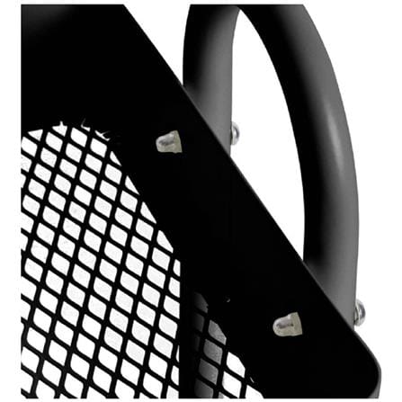 3 TIER METAL TROLLEY COSSY PLUS 40X44X81CM BLACK