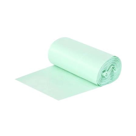 GARBAGE BAG ROLL CIRCULAR ACCO 24X28IN MINT AND LEMON LIGHT GREEN (15PCS/PACK)