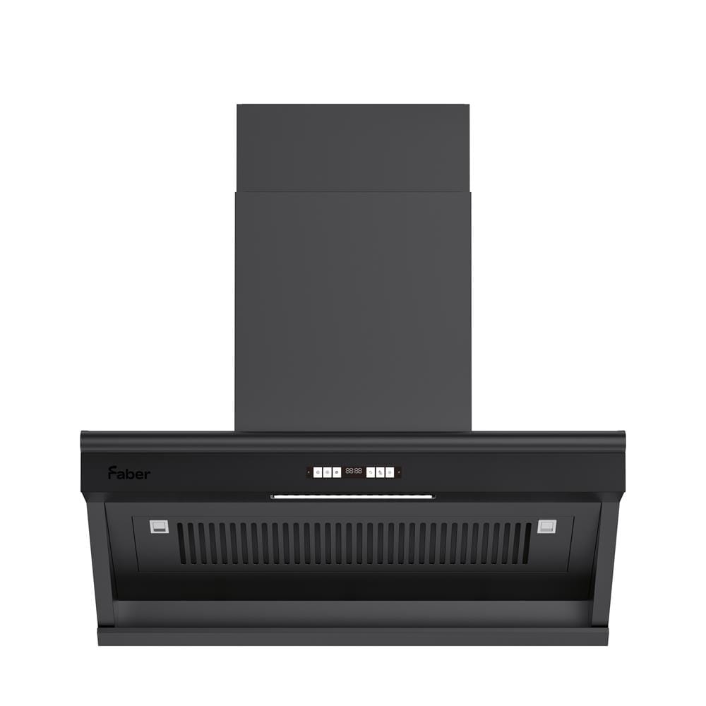 FABER DESIGNER HOOD XENON ELITE FCH-TXD90S210BKMG 90CM 2100M3/H BLACK 2100M3/H DC COPPER MOTOR