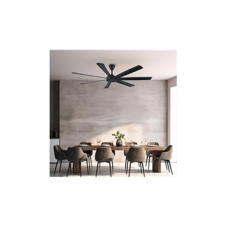 ALPHA CEILING FAN VANNUS TORA 7BLADE 72-INCH MATT BLACK