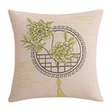 HOME LIVING STYLE CUSHION JIA 18X18INCH KHAKI