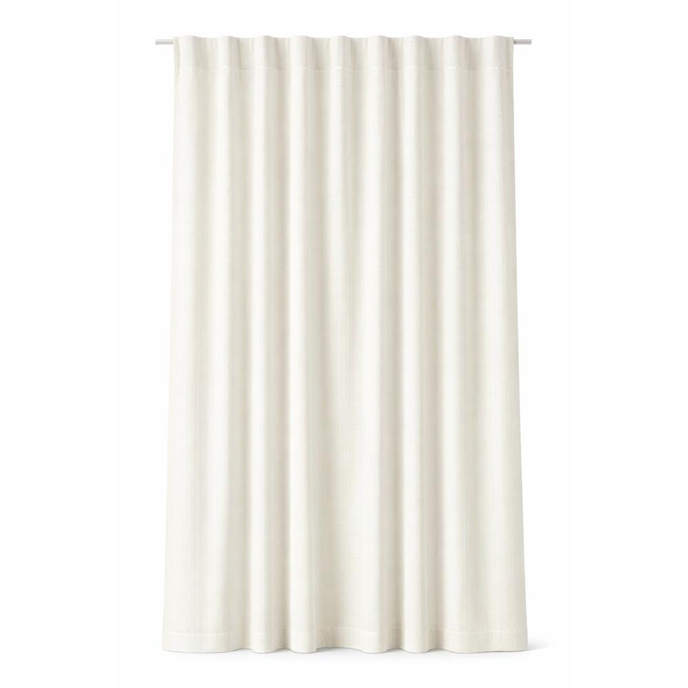 HOME LIVING STYLE SHEER CURTAIN HIDE TAP CALM 180X250CM WHITE