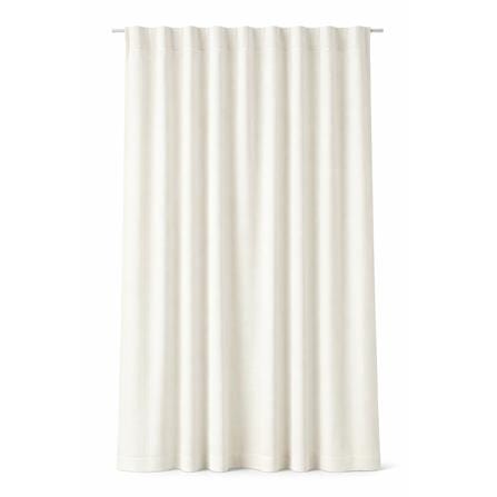 HOME LIVING STYLE SHEER CURTAIN HIDE TAP CALM 180X250CM WHITE