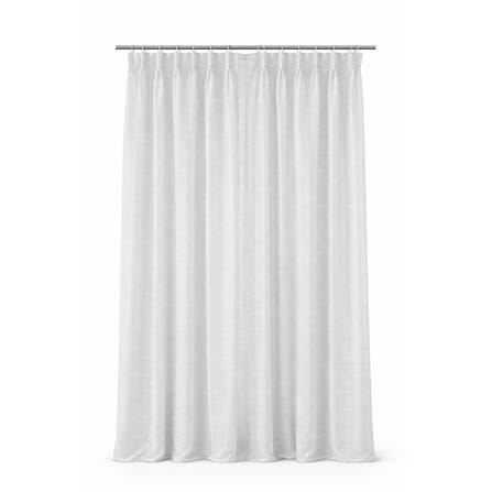 HOME LIVING STYLE SHEER CURTAIN FRENCH PLEAT SHIRO 150X250CM WHITE