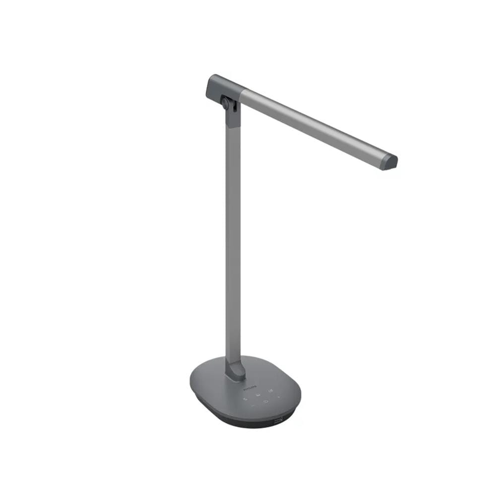 PHILIPS SWORD DESK LIGHT DSK610 RD 12W 40K GR WV 02 DARK GREY
