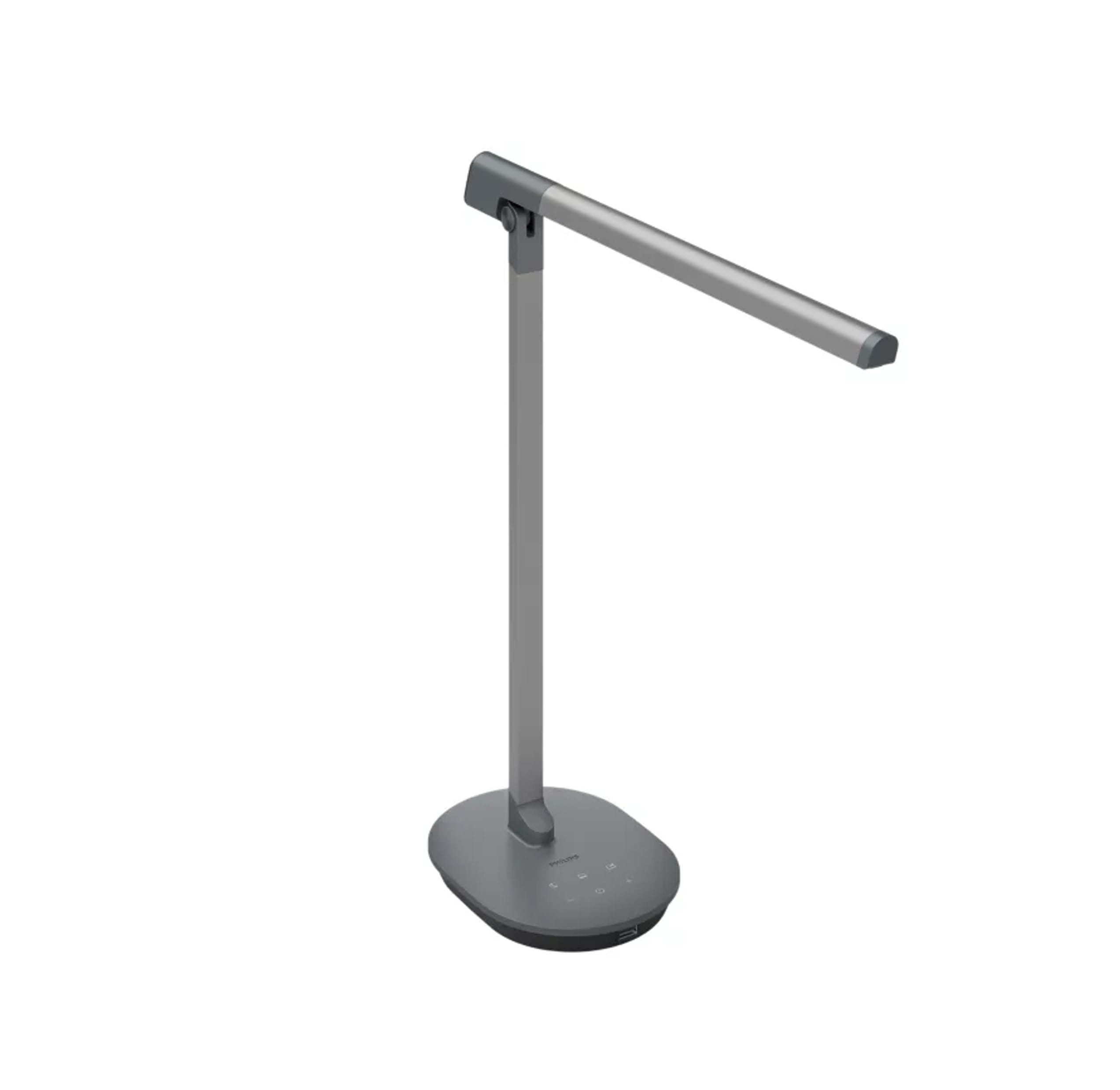PHILIPS SWORD DESK LIGHT DSK610 RD 12W 40K GR WV 02 DARK GREY