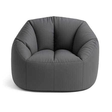 HOME LIVING STYLE BEAN BAG MACARON 75X68X50CM BLACKSESAME