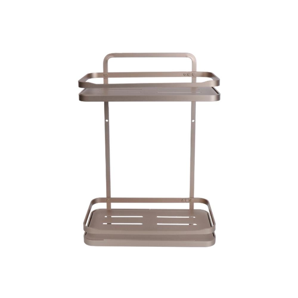 MOYA BATH SHELF 2-T WALL K250427T ALUMINUM