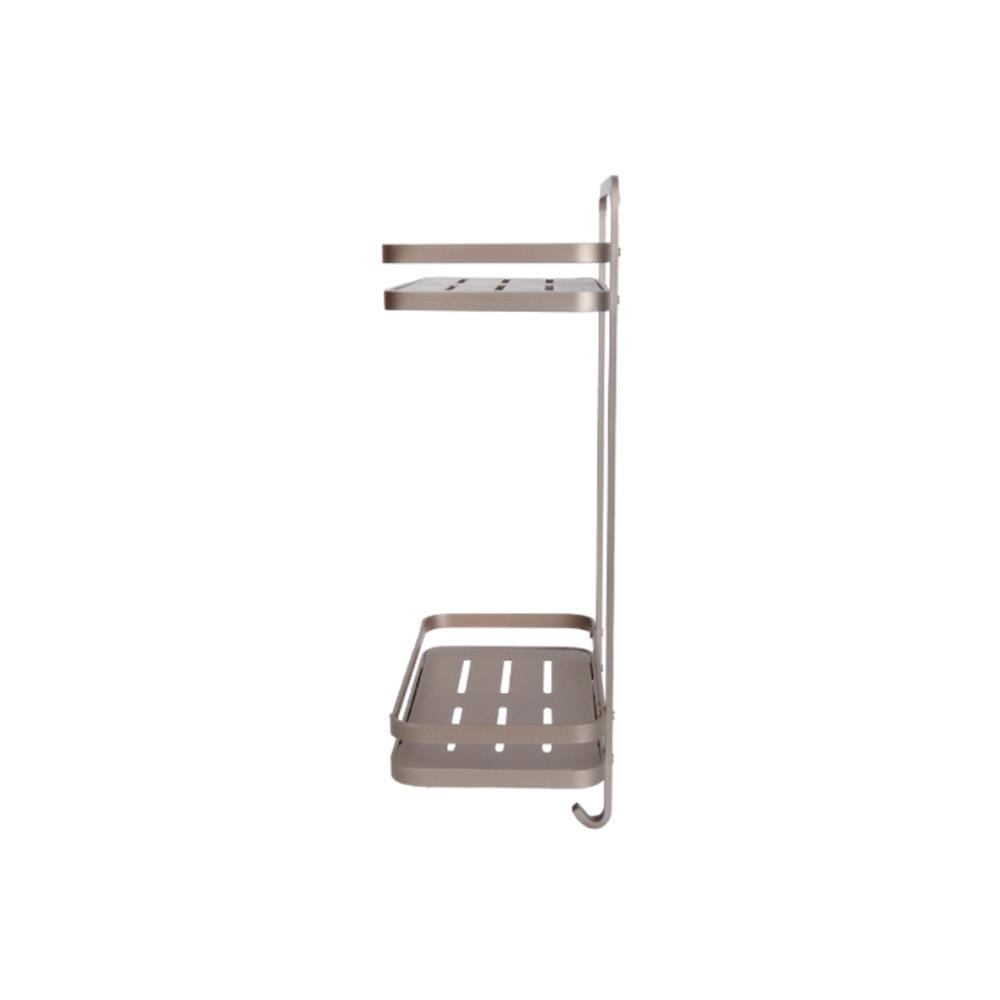 MOYA BATH SHELF 2-T WALL K250427T ALUMINUM