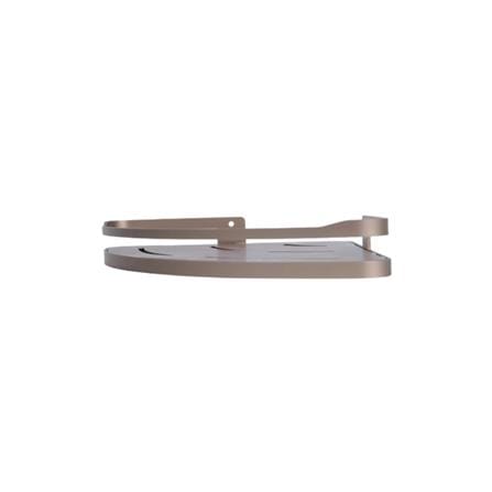 MOYA BATH RACK 1-T CORNER K250417T ALUMINUM