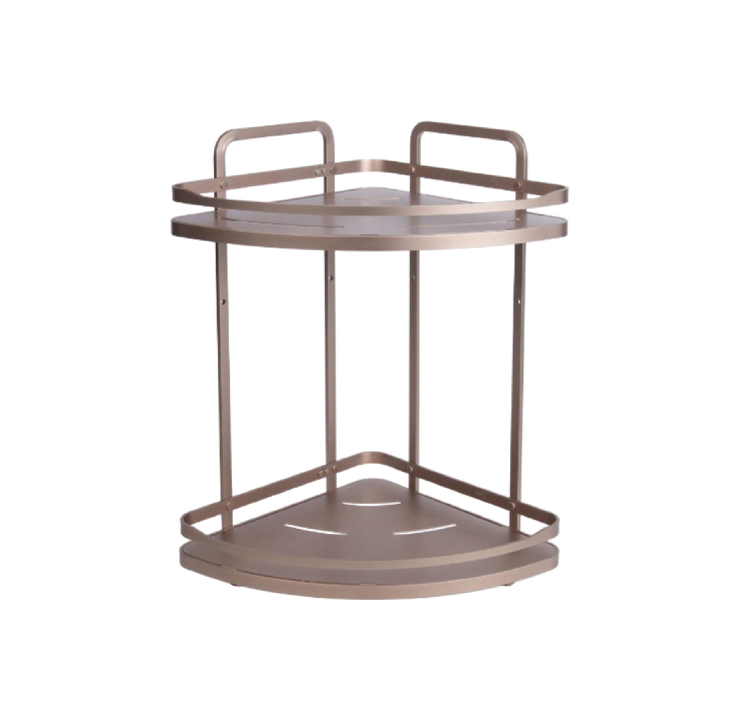 MOYA BATH RACK 2-T CORNER K250425T ALUMINUM