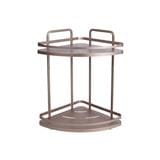 MOYA BATH RACK 2-T CORNER K250425T ALUMINUM