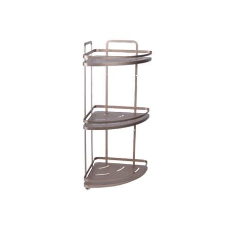 MOYA BATH RACK 3-T CORNER K250426T ALUMINUM