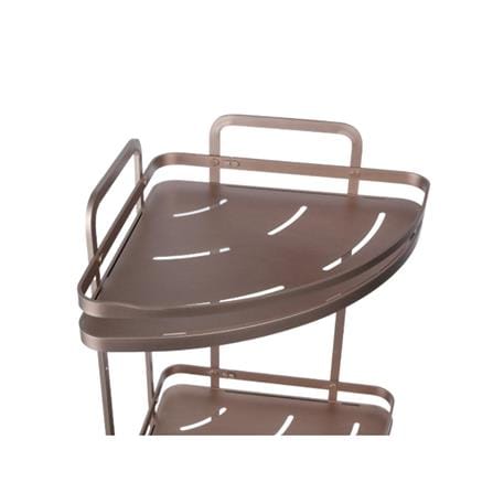 MOYA BATH RACK 3-T CORNER K250426T ALUMINUM