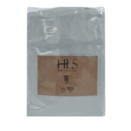 HOME LIVING STYLE CURTAIN HIDE TAP IVY 180X250CM GRAY