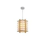 BRIGHT OBJECTIVE PENDANT LAMP 16877 120CM BROWN WHITE