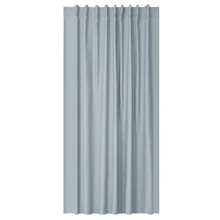 HOME LIVING STYLE CURTAIN HIDE TAP IVY 180X220CM GRAY