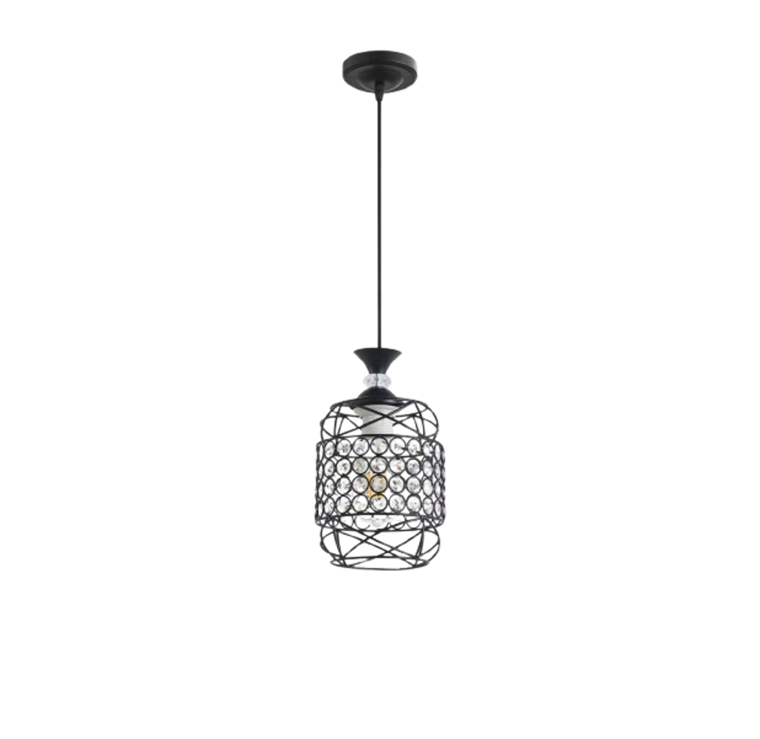 BRIGHT OBJECTIVE PENDANT LAMP 17503/1P 120CM BLACK