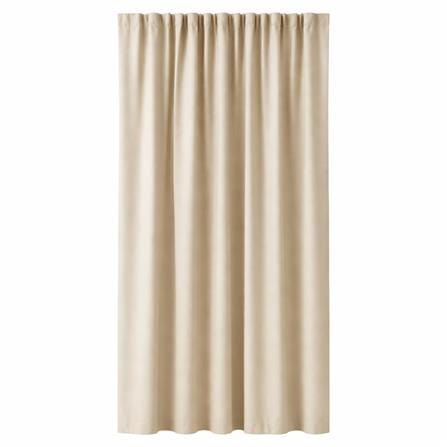 HOME LIVING STYLE CURTAIN HIDE TAP IVY 180X250CM BROWN
