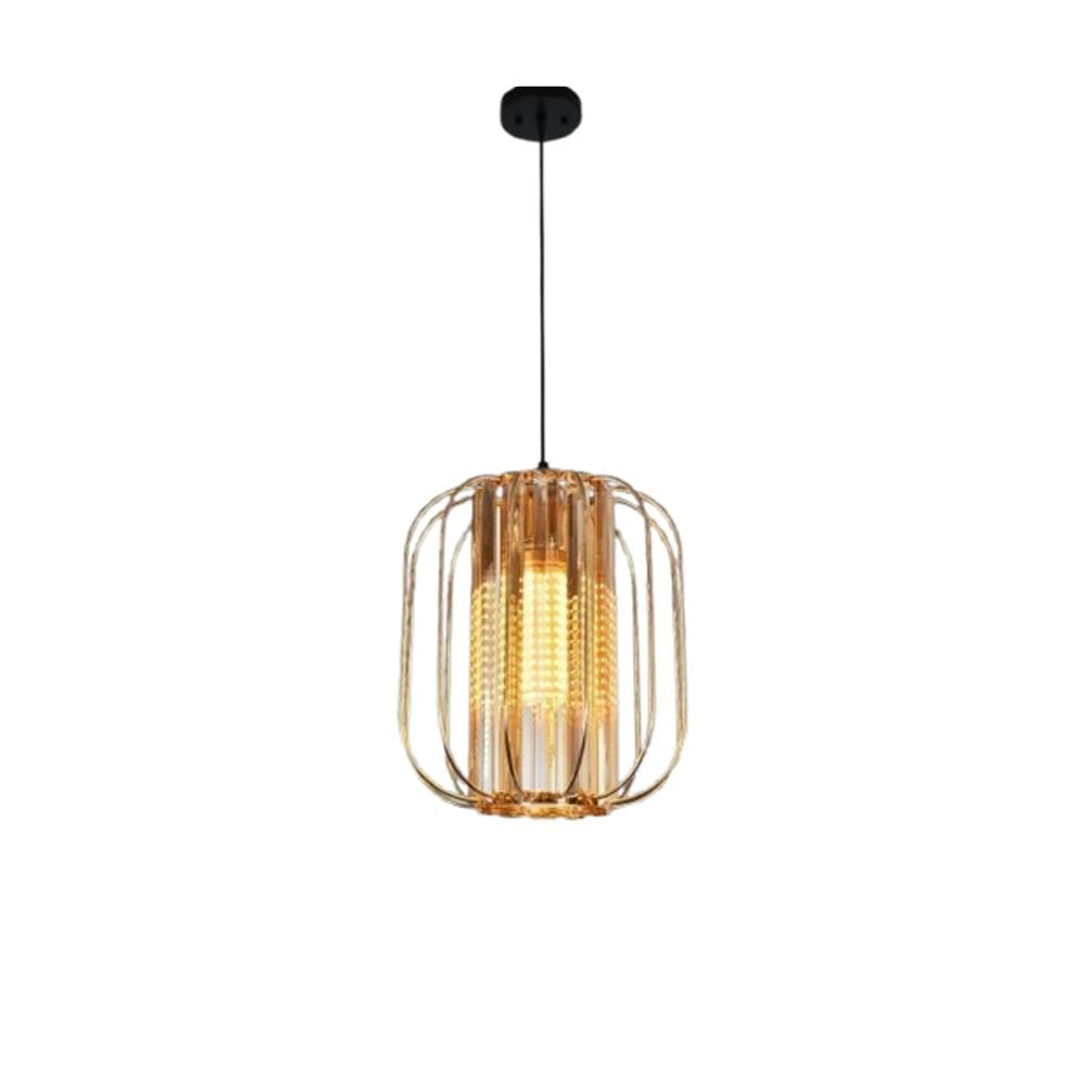 BRIGHT OBJECTIVE PENDANT LAMP 13582/1P 120CM GOLD