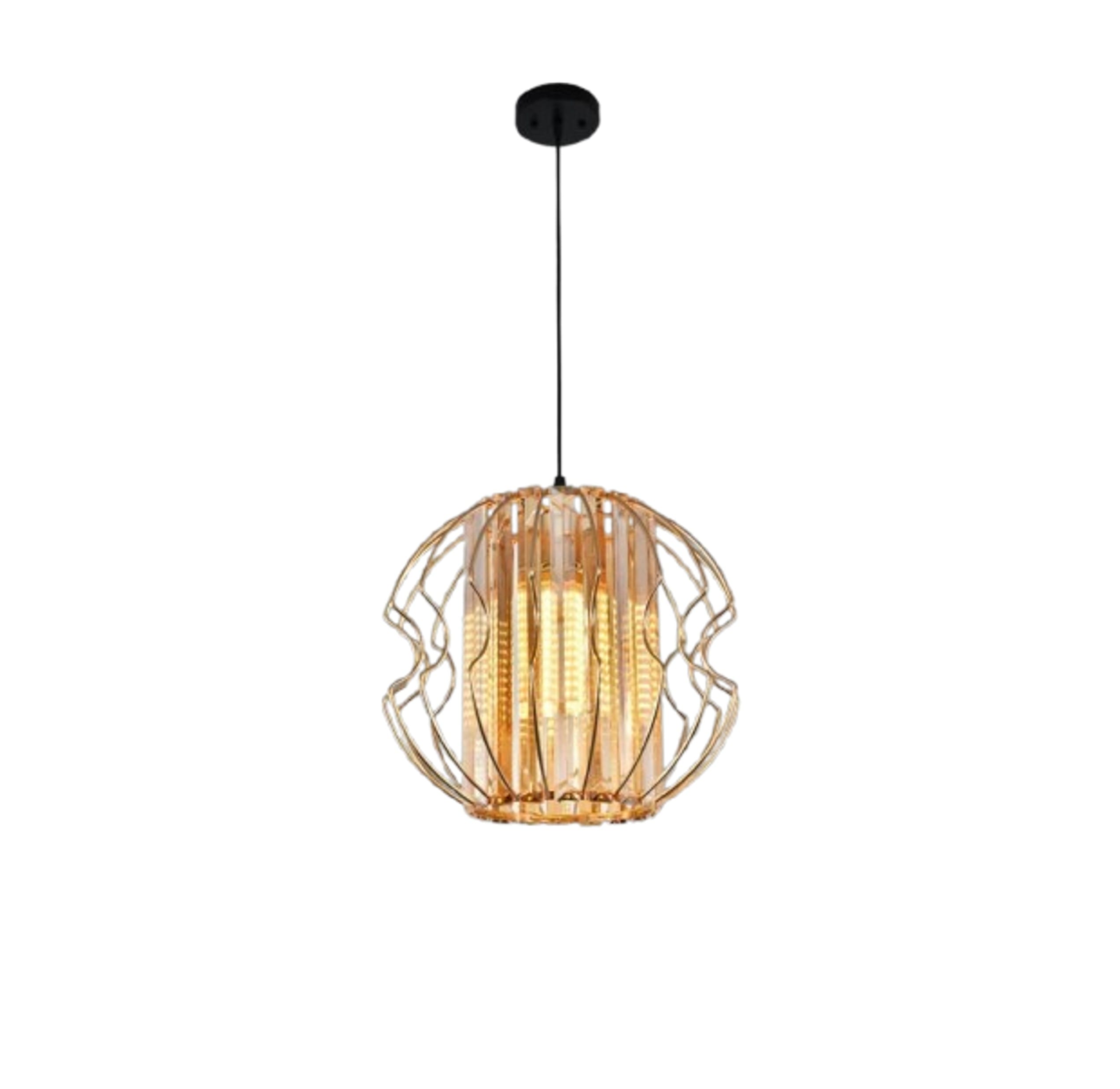BRIGHT OBJECTIVE PENDANT LAMP 13581-1P 120CM GOLD