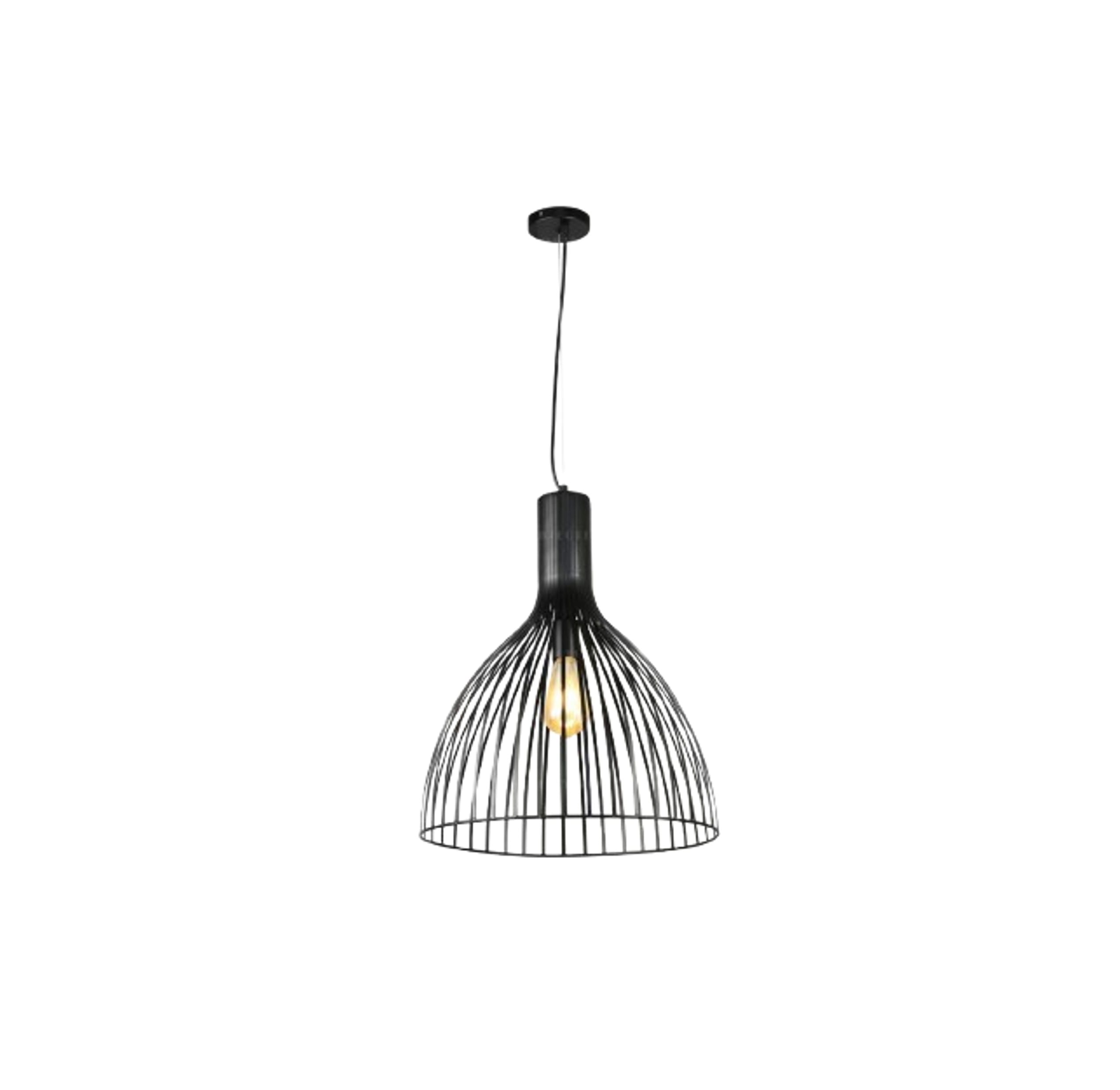 BRIGHT OBJECTIVE PENDANT LAMP 15707-1P 120CM BLACK