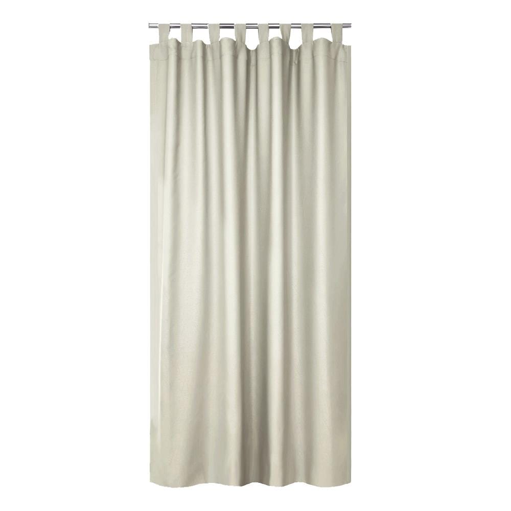 HOME LIVING STYLE CURTAIN TAB TOP JADEA 150X250CM LIGHT GRAY