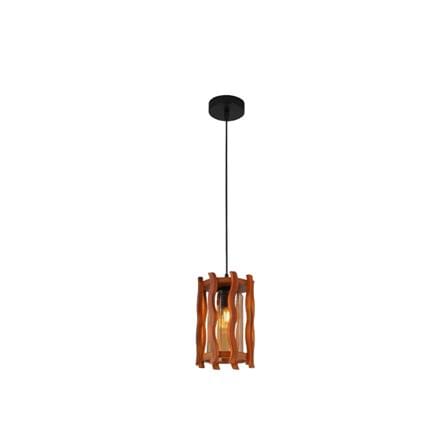 BRIGHT OBJECTIVE PENDANT LAMP 16592/1 120CM BROWN