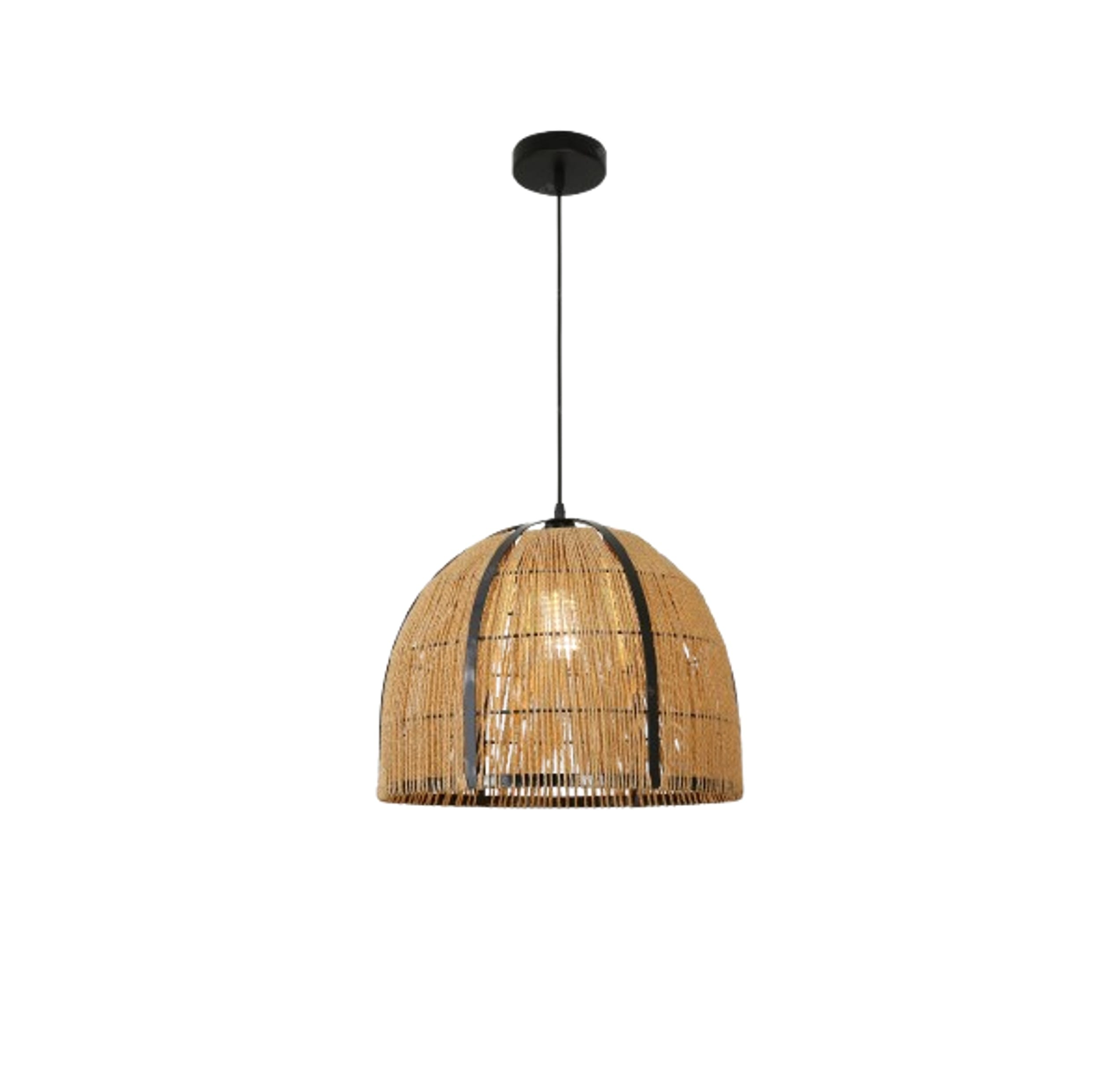 BRIGHT OBJECTIVE PENDANT LAMP 14143/1P 120CM BLACK BROWN
