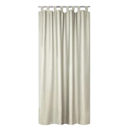 HOME LIVING STYLE CURTAIN TAB TOP JADEA 150X220CM LIGHT GRAY