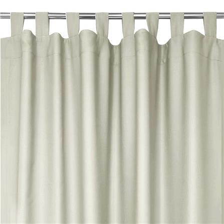 HOME LIVING STYLE CURTAIN TAB TOP JADEA 150X220CM LIGHT GRAY