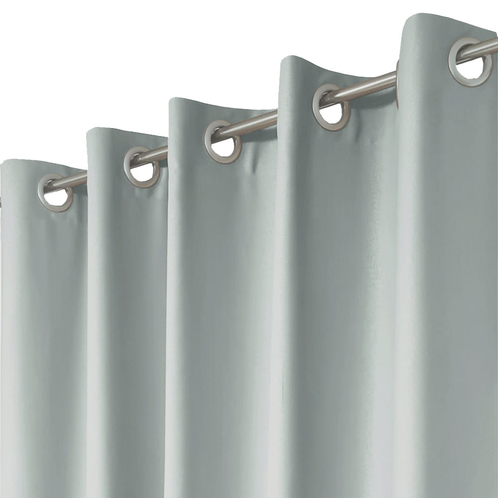 HOME LIVING STYLE CURTAIN EYELET JADEA 180X250CM GRAY