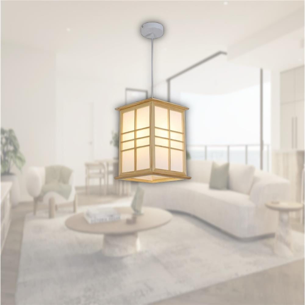BRIGHT OBJECTIVE PENDANT LAMP 16879 120CM BROWN,WHITE